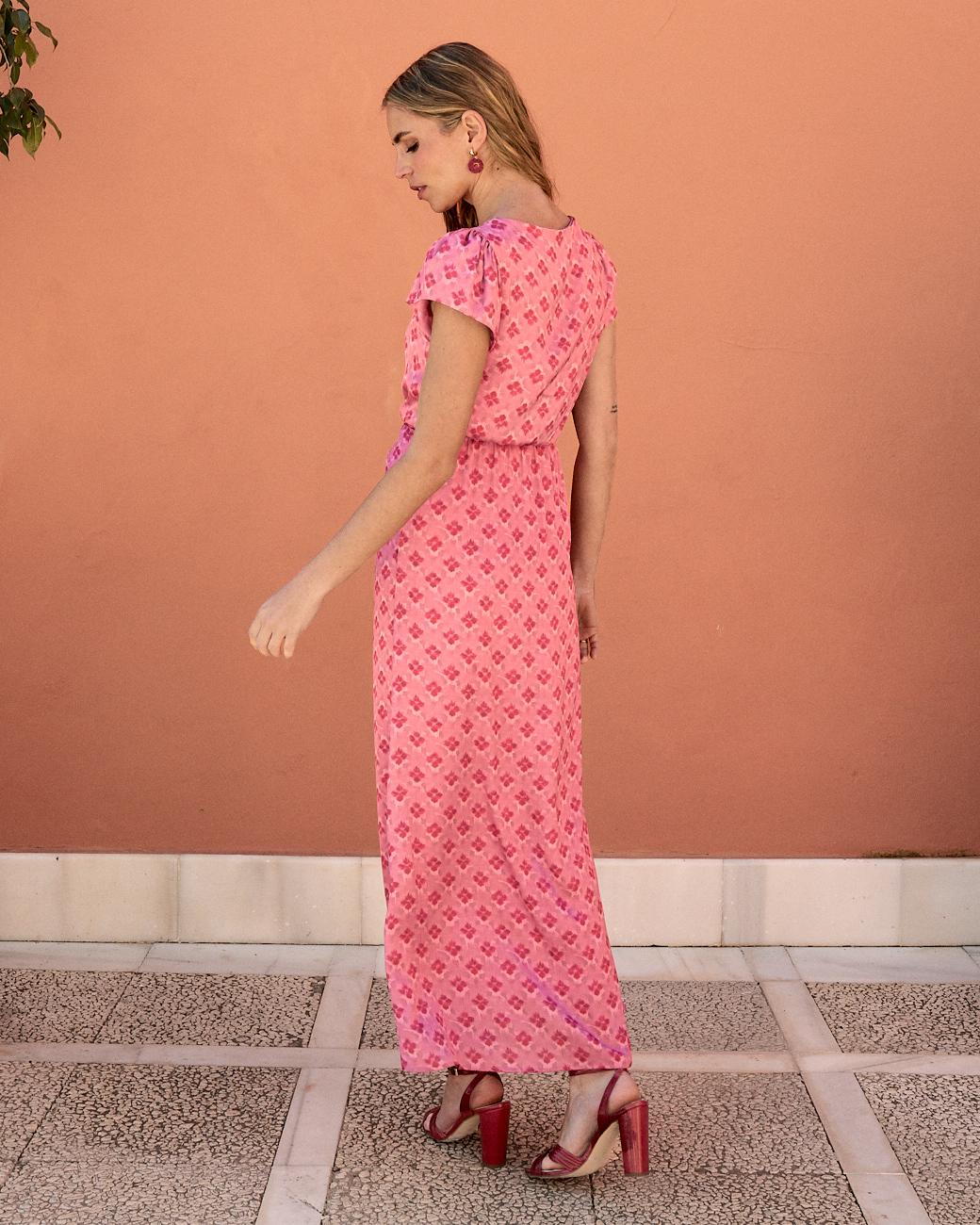 Bedrucktes Kleid Rosalía
