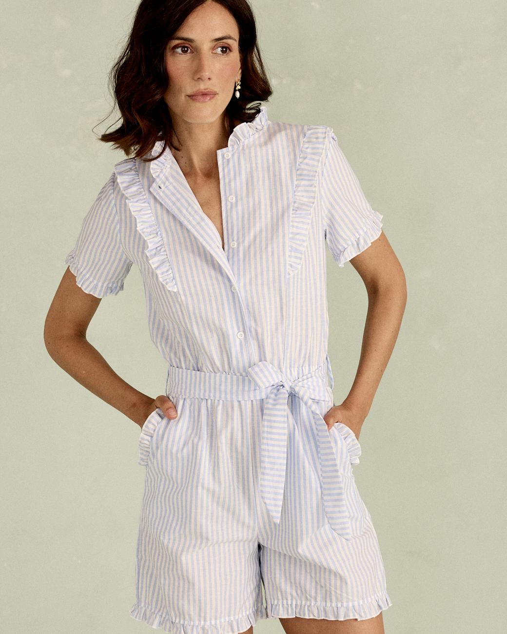 Gestreifter Overall Albi
