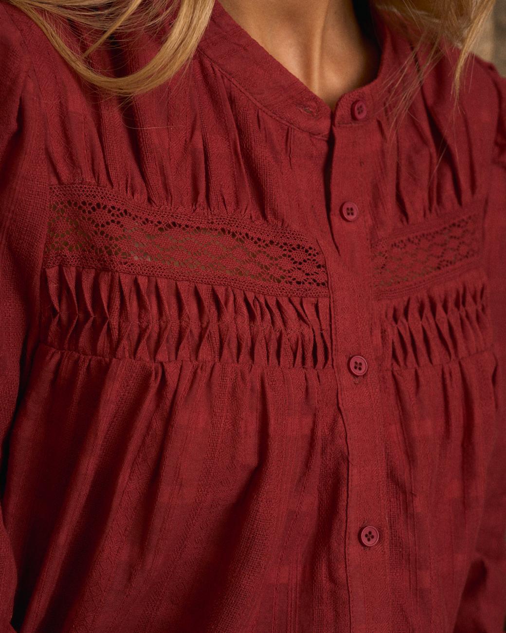 Bluse mit langen Ärmeln Eva