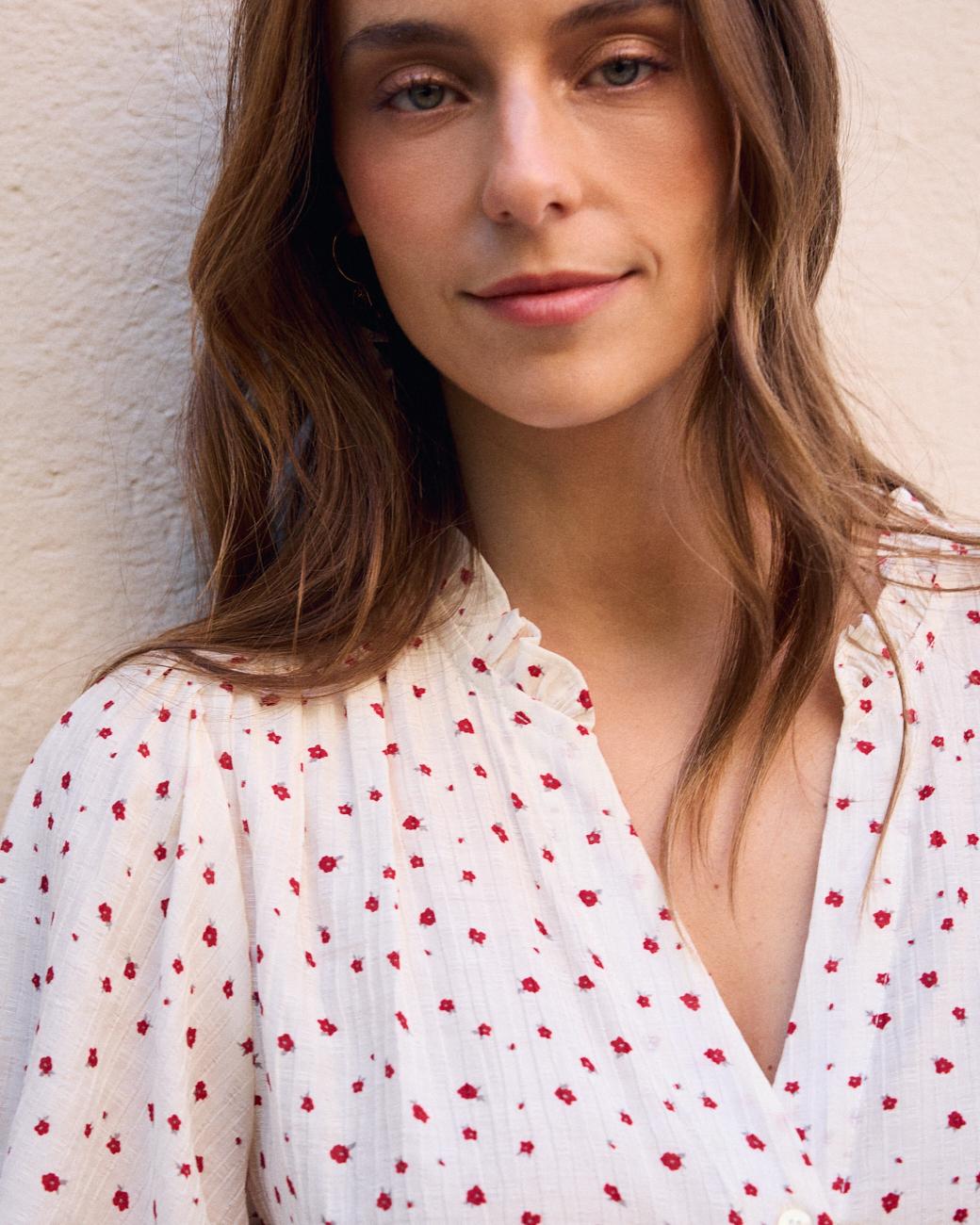 Bluse mit Blumenmuster Belly