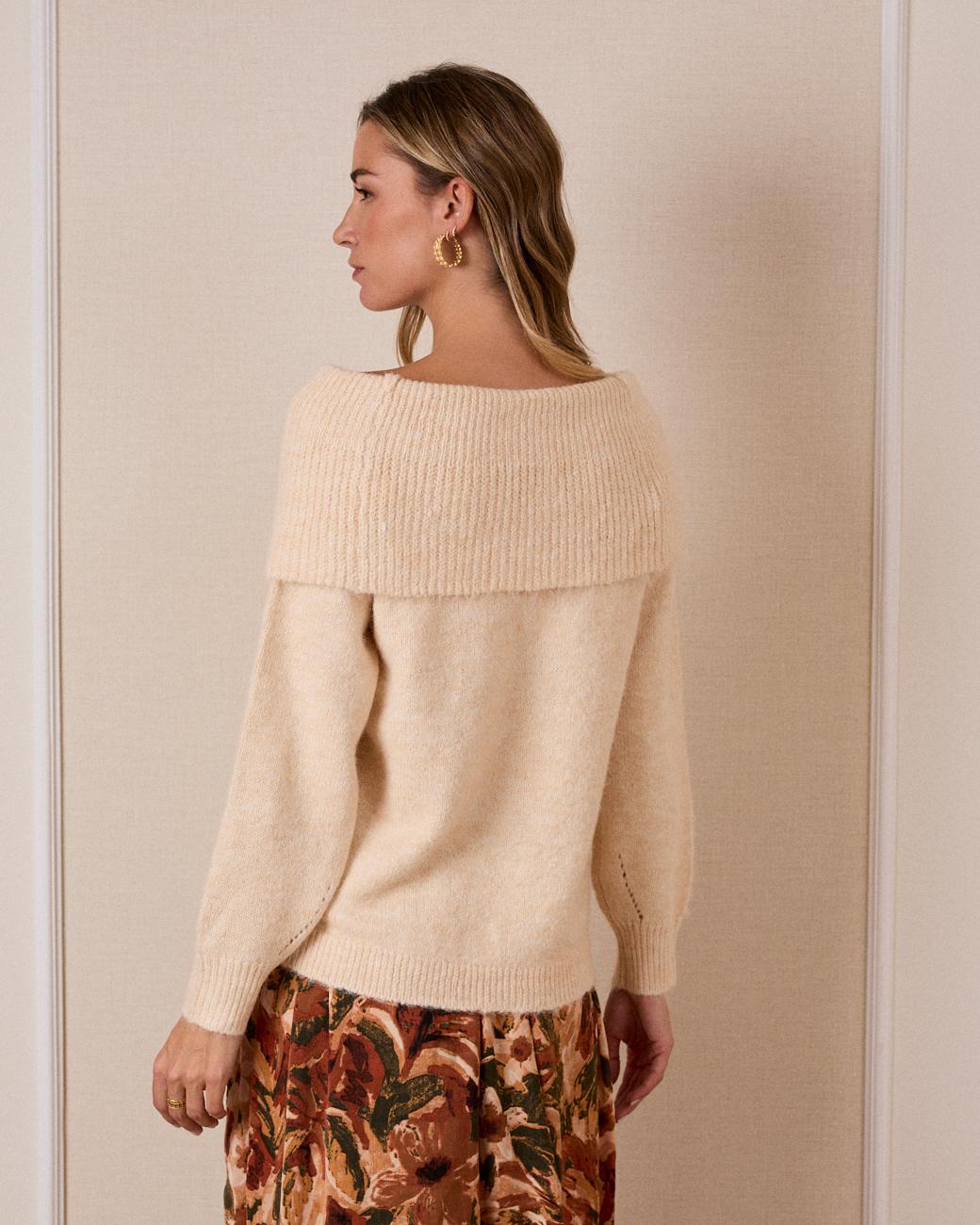 Pullover mit Schulterdetails Campanilla