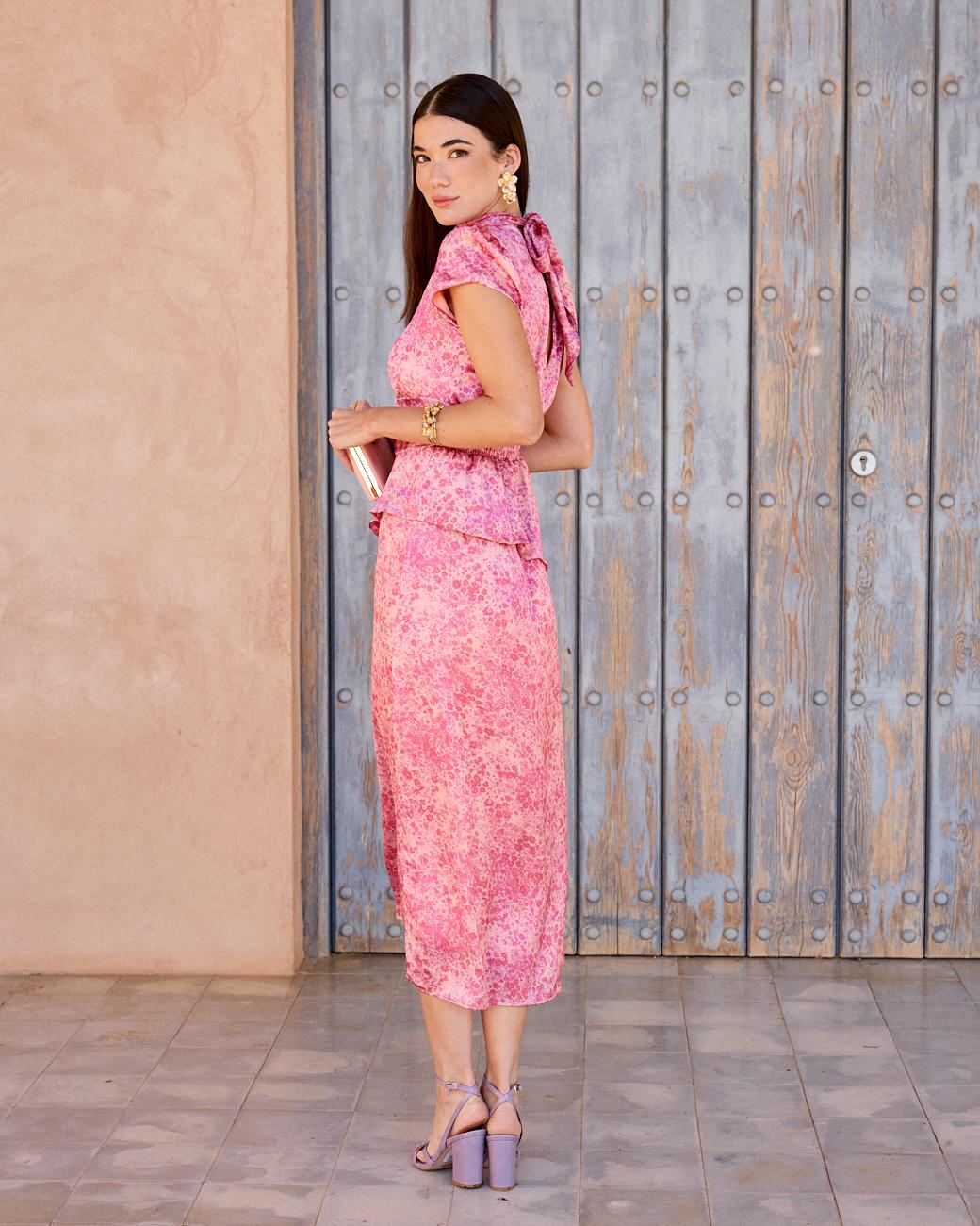 Bedrucktes Kleid Fiorella