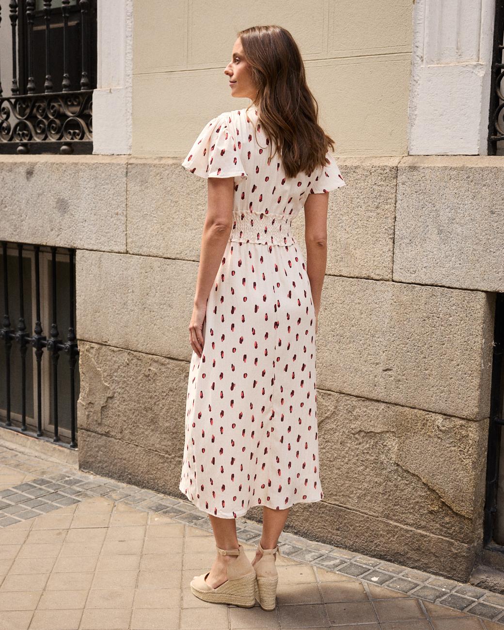 Beiges Kleid Sabela
