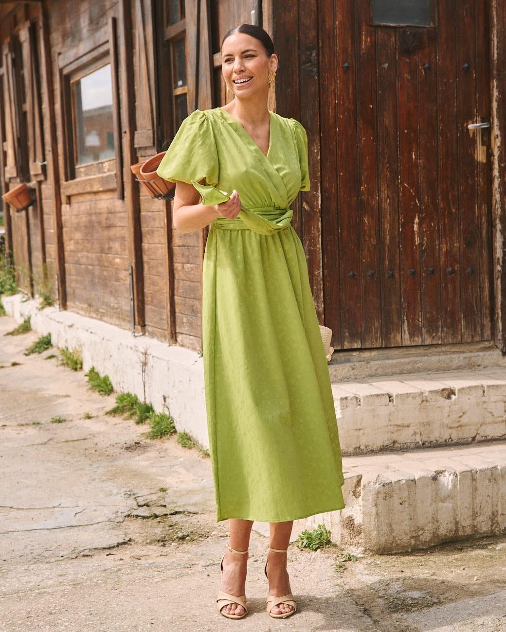 Kleid mit Schleife Iruna