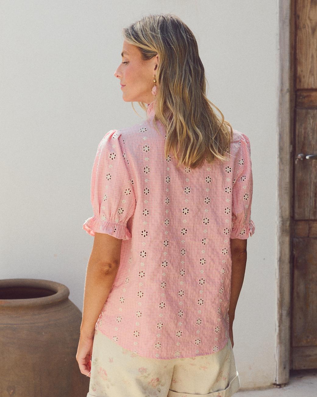Bluse mit Blumen Naira