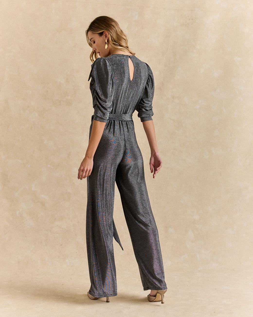 Lurex-Jumpsuit Luchi