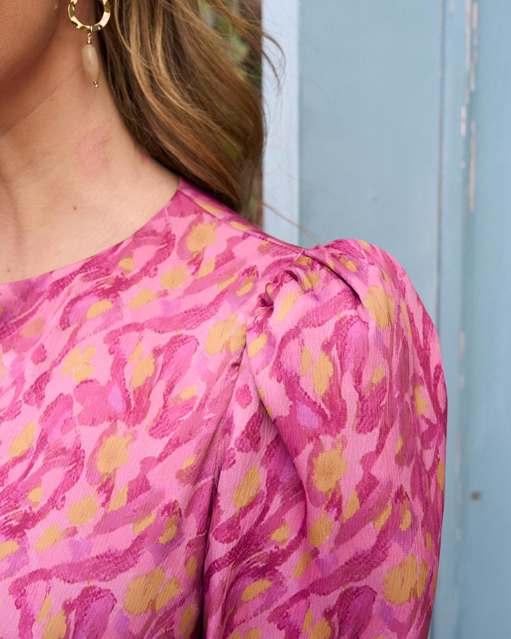 Bedrucktes Kleid Magda