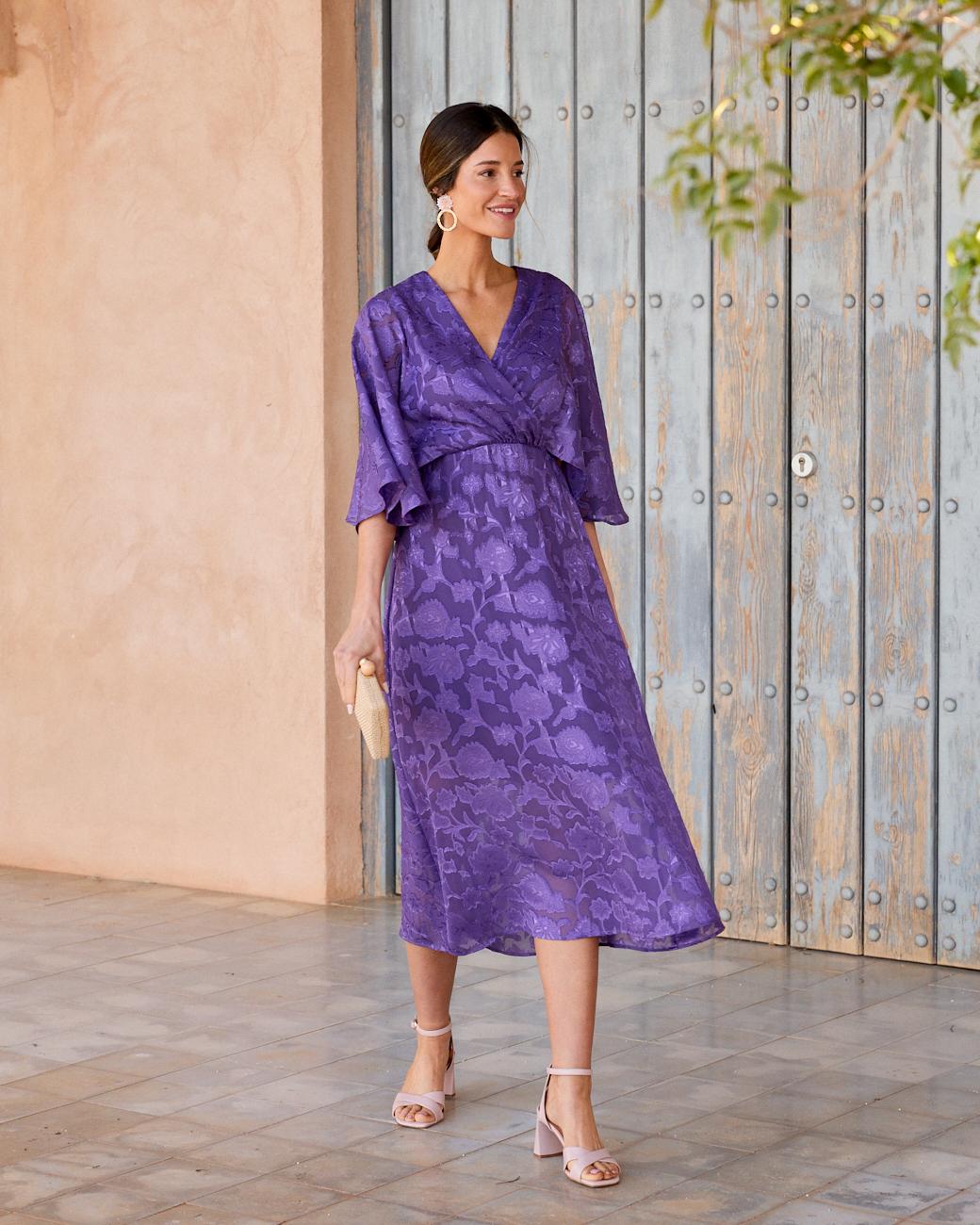 Bedrucktes Kleid Elisabetta