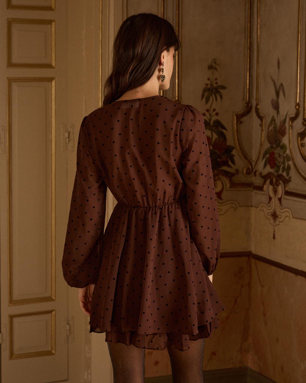 Kleid mit Punkten Ceci