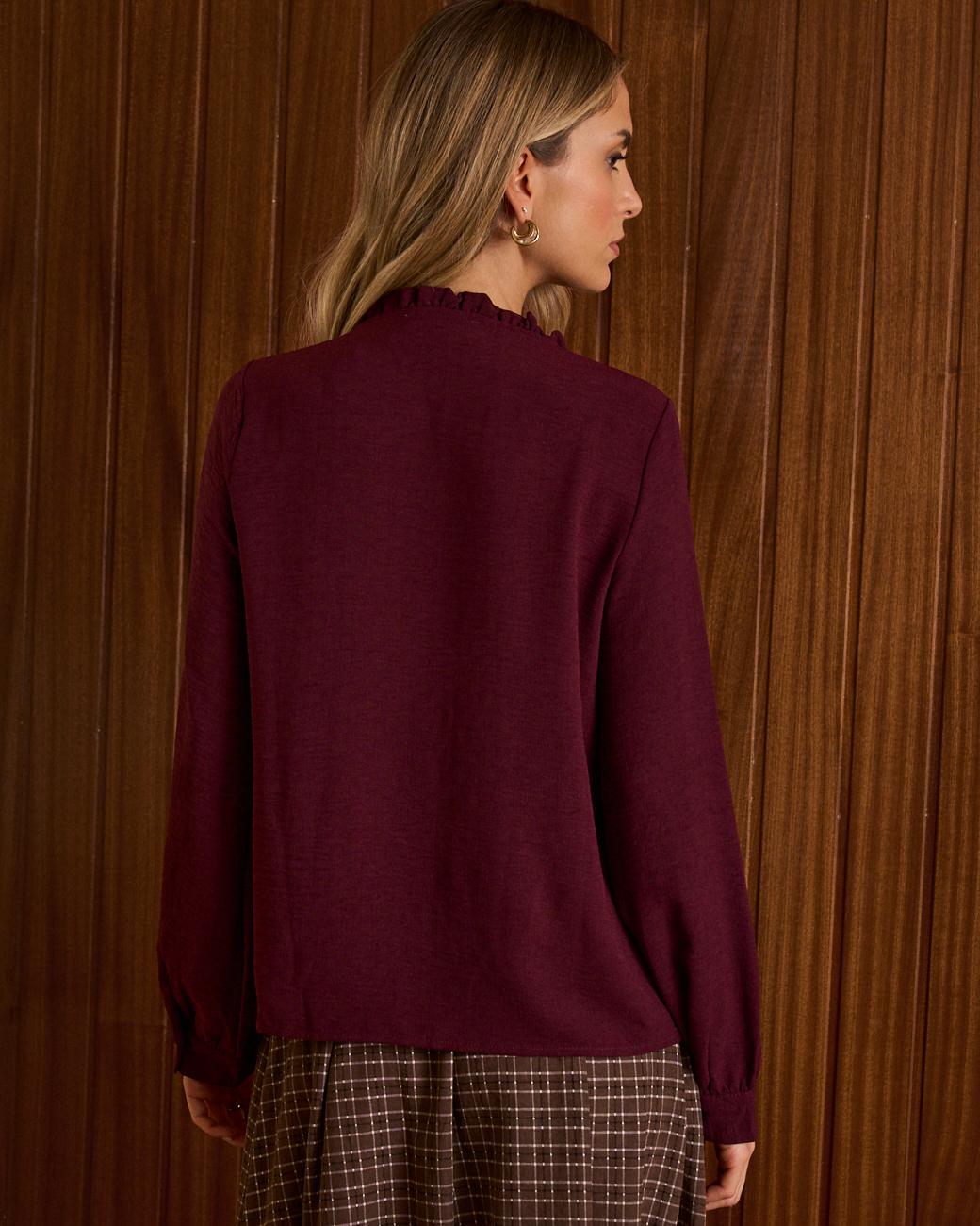 Hemd mit Spitzenblumen Ruby