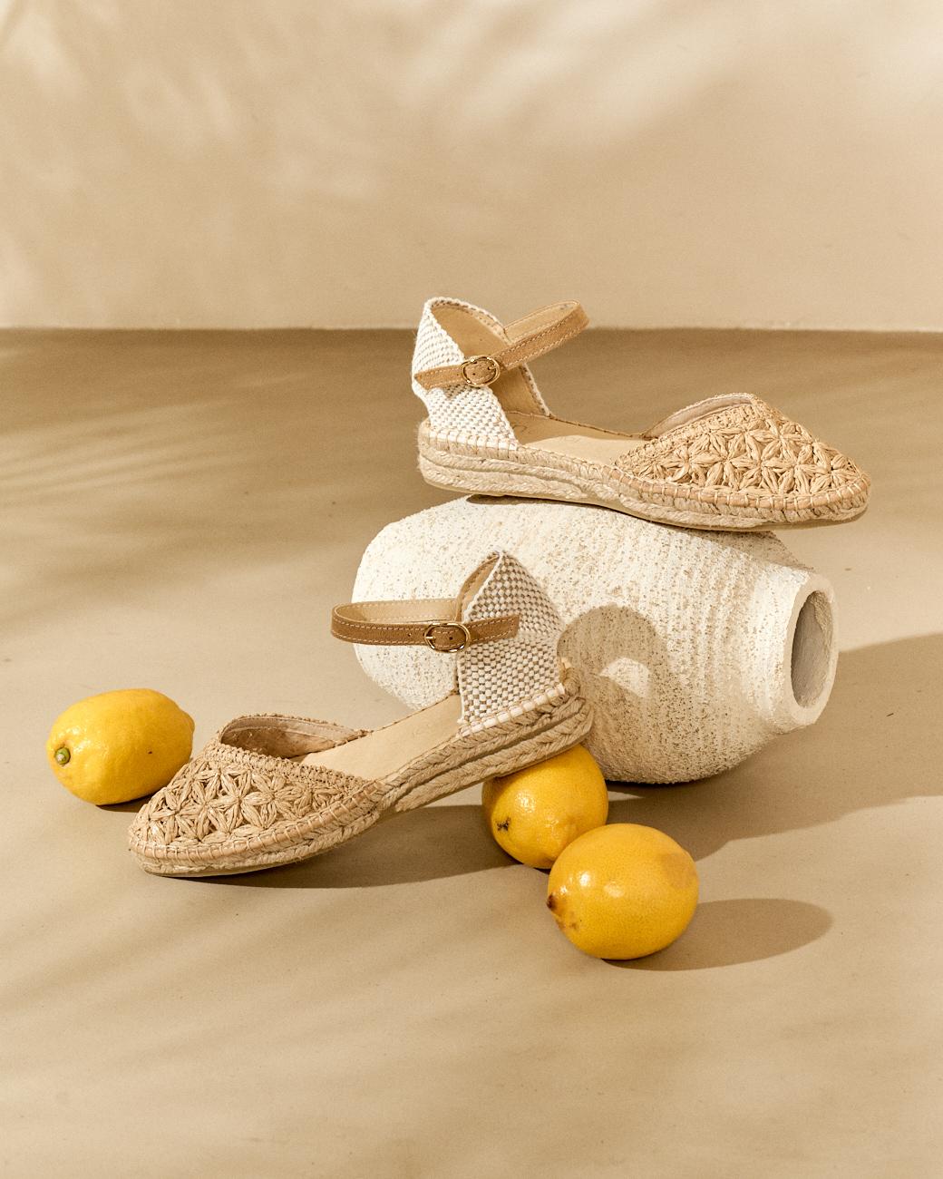 Raffia Espadrille Monna