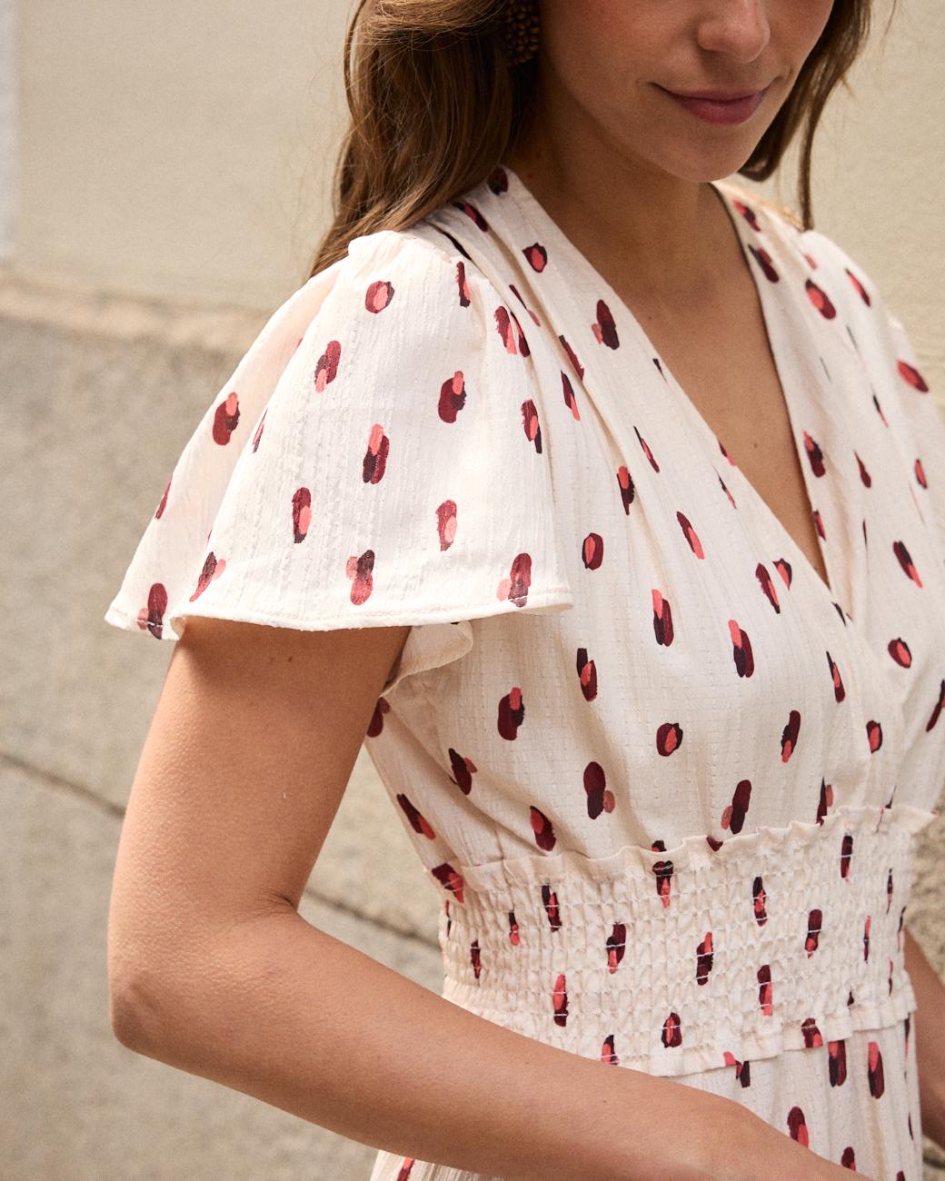 Beiges Kleid Sabela
