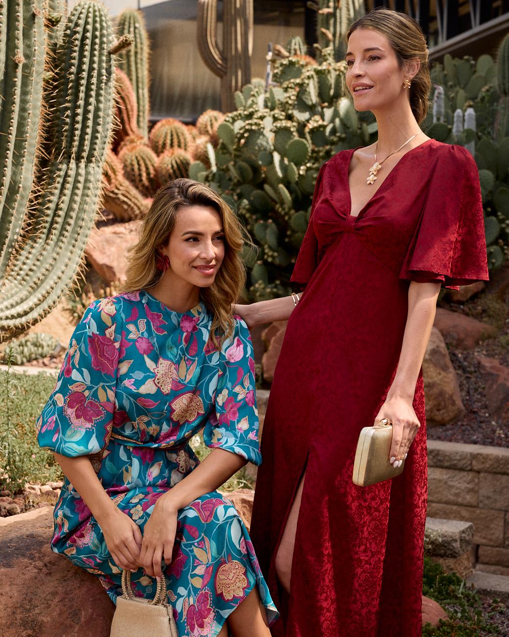 Aitana bedrucktes Kleid