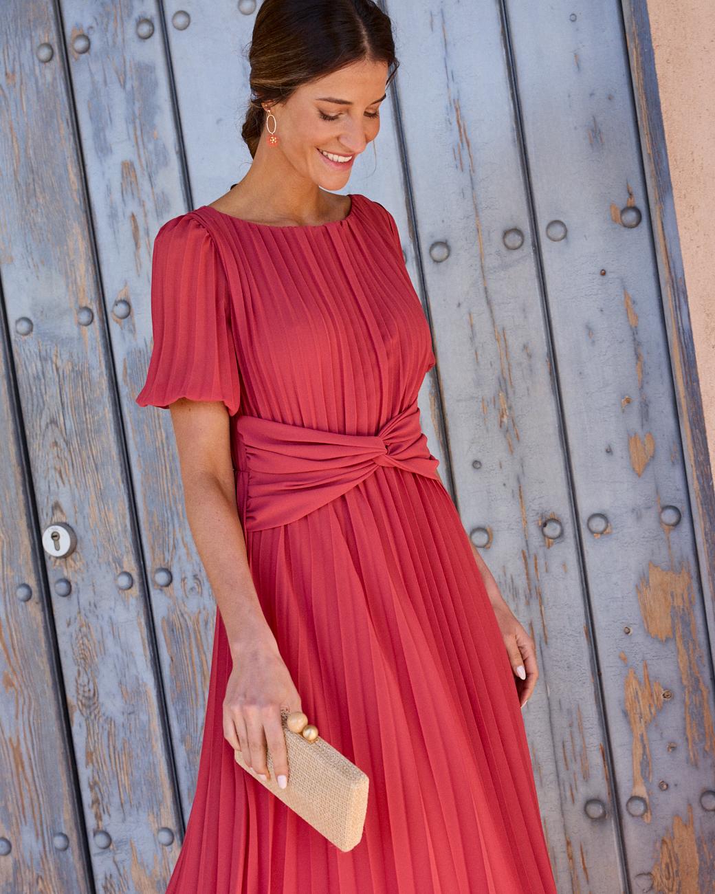 Plissiertes Kleid Candela
