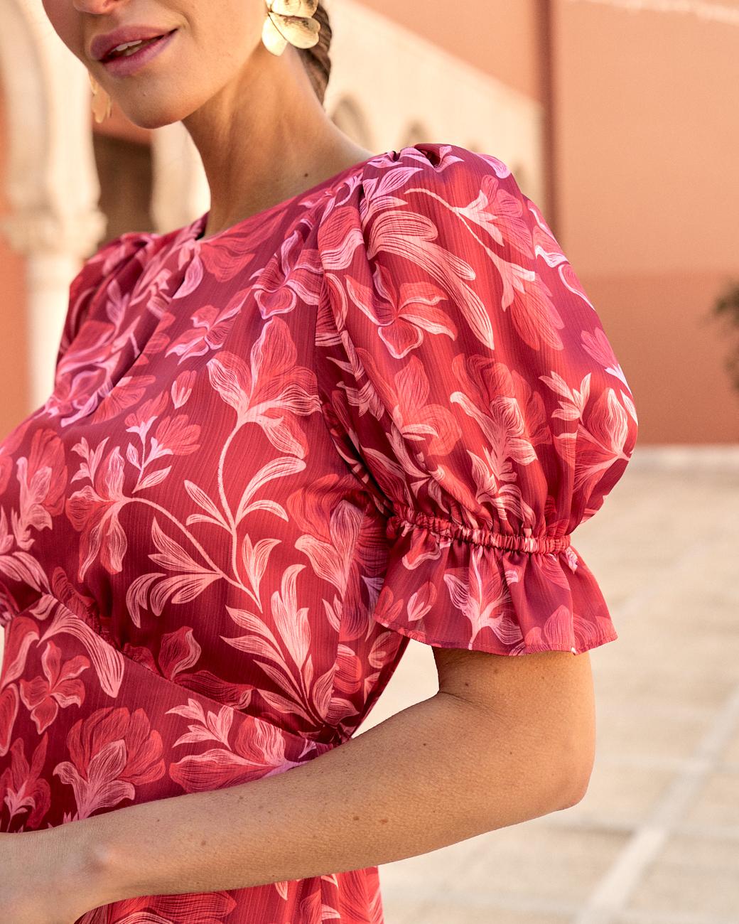 Bedrucktes Kleid Amanda