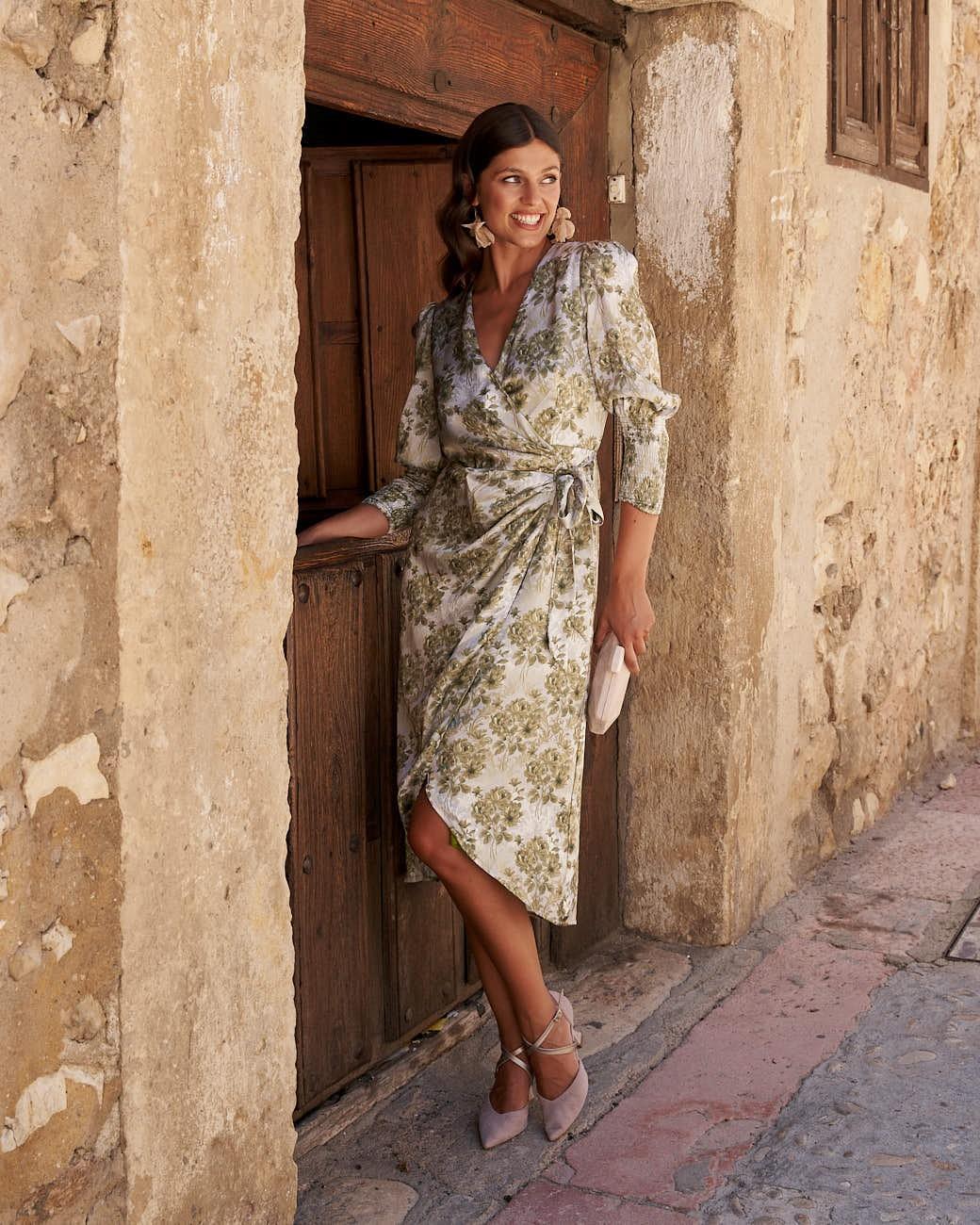 Kleid mit Blumenmuster Moran