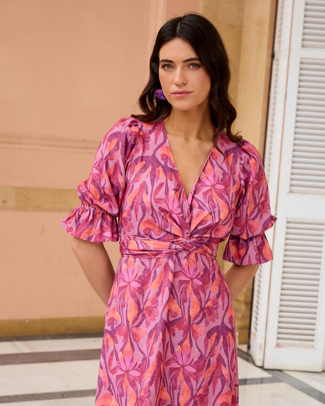 Bedrucktes Kleid Miriam
