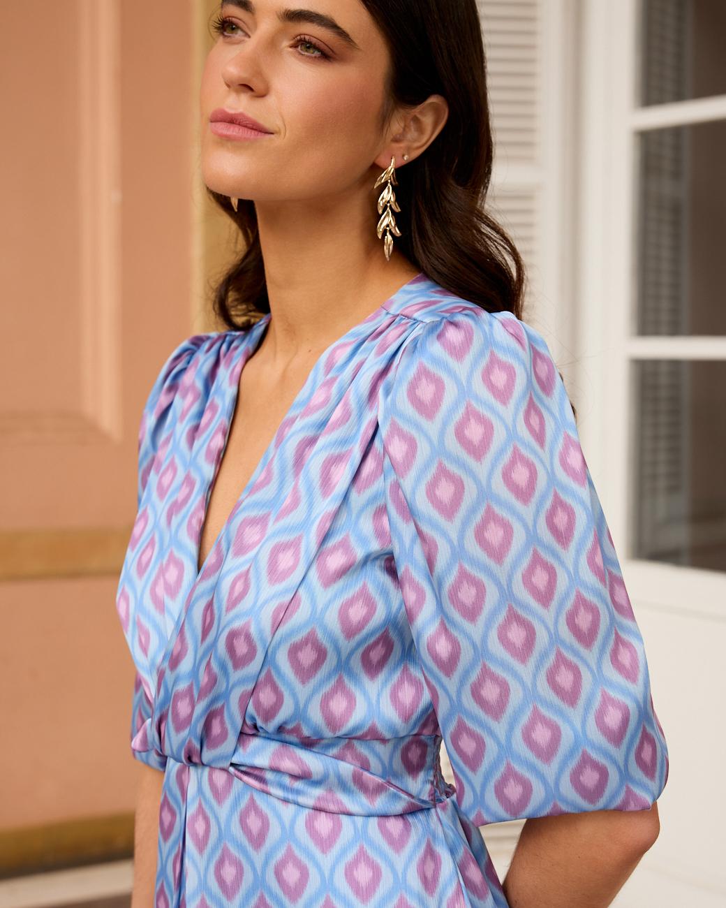Geometrisches Kleid Carolina
