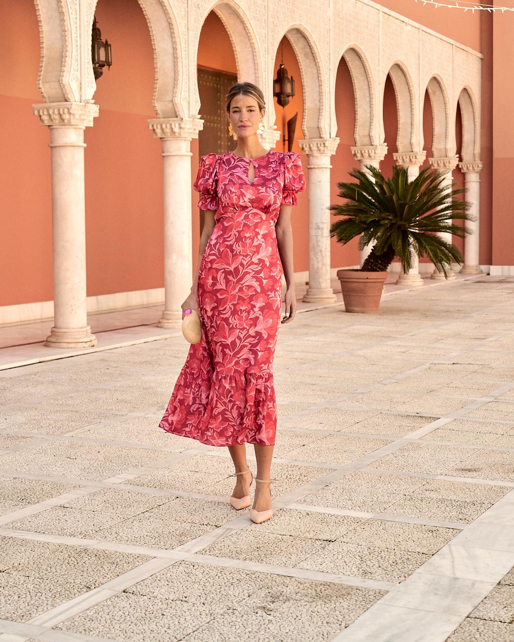 Bedrucktes Kleid Amanda