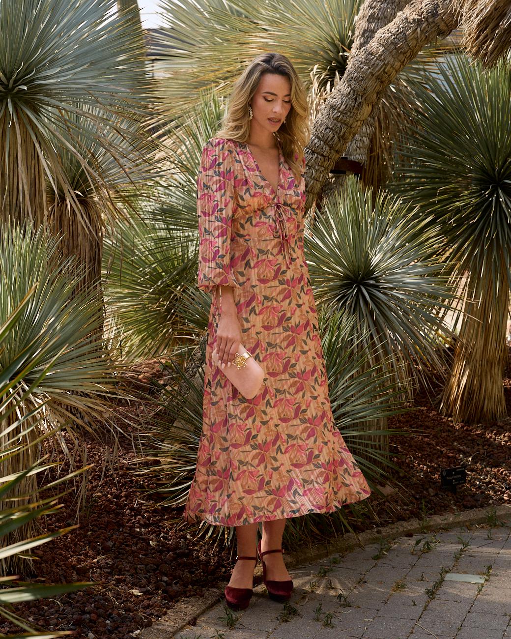 Flora langes Kleid