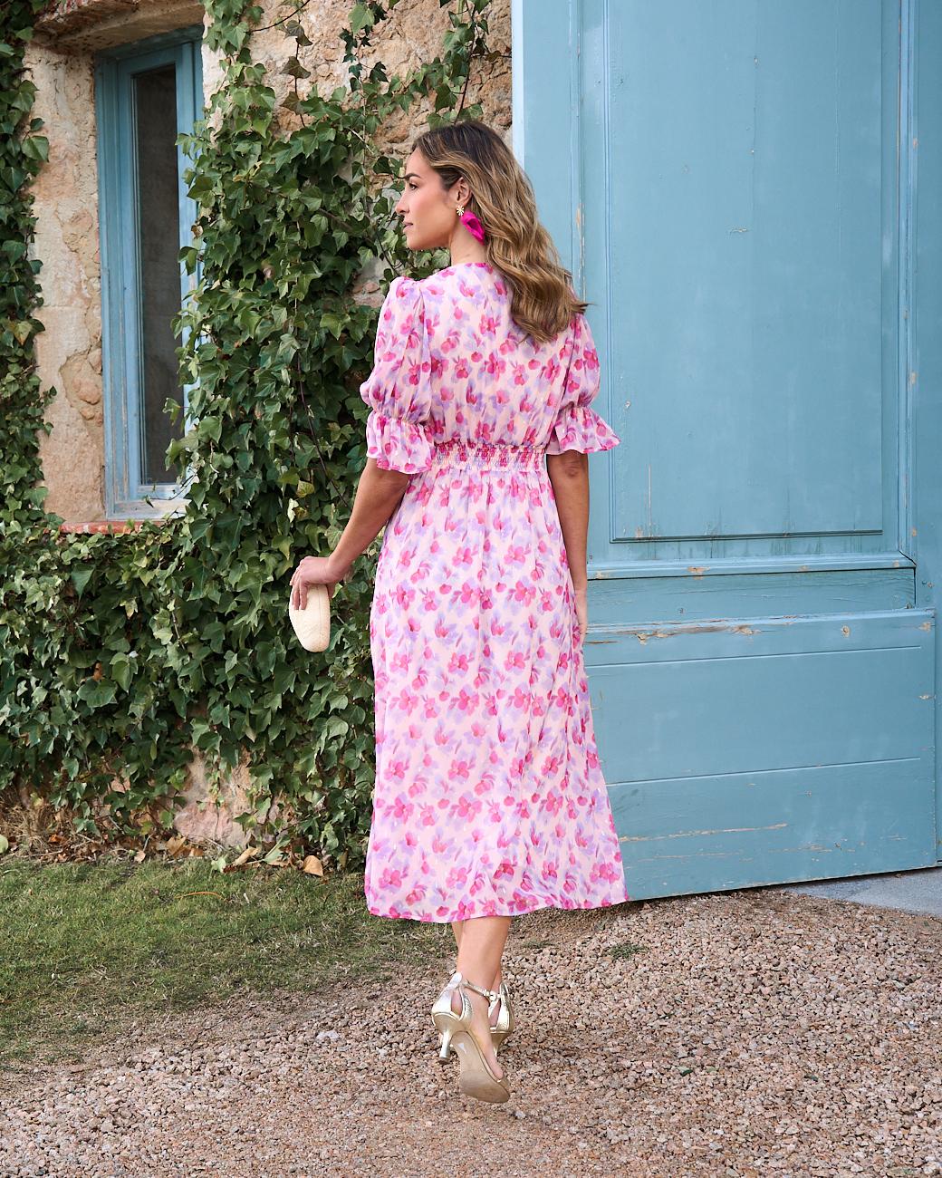 Bedrucktes Kleid Sara
