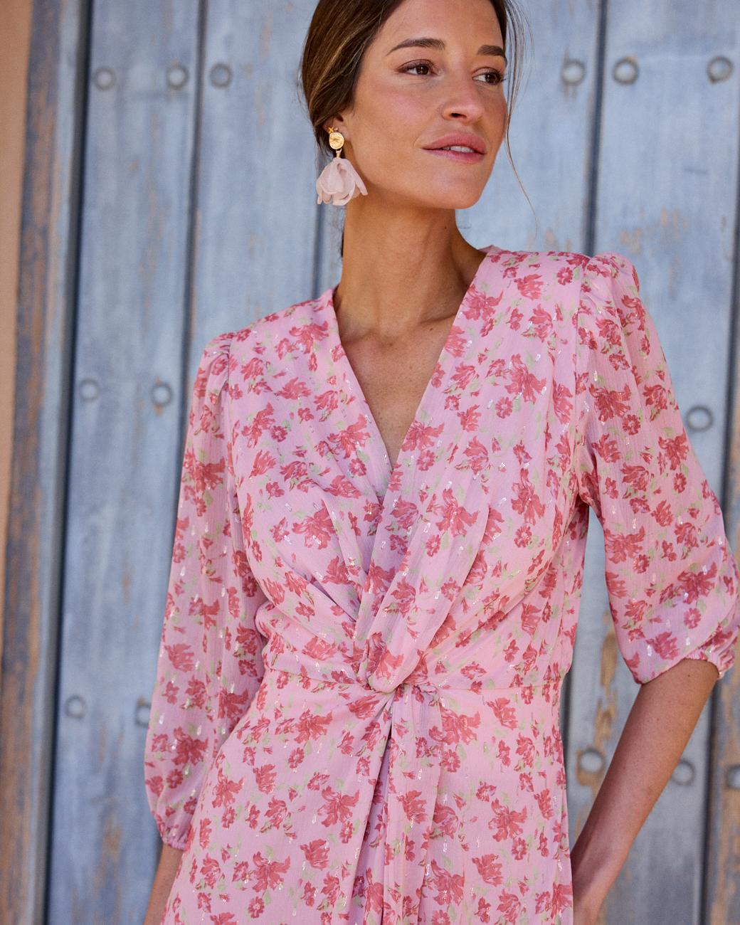 Coppet Kleid mit Ausschnitt