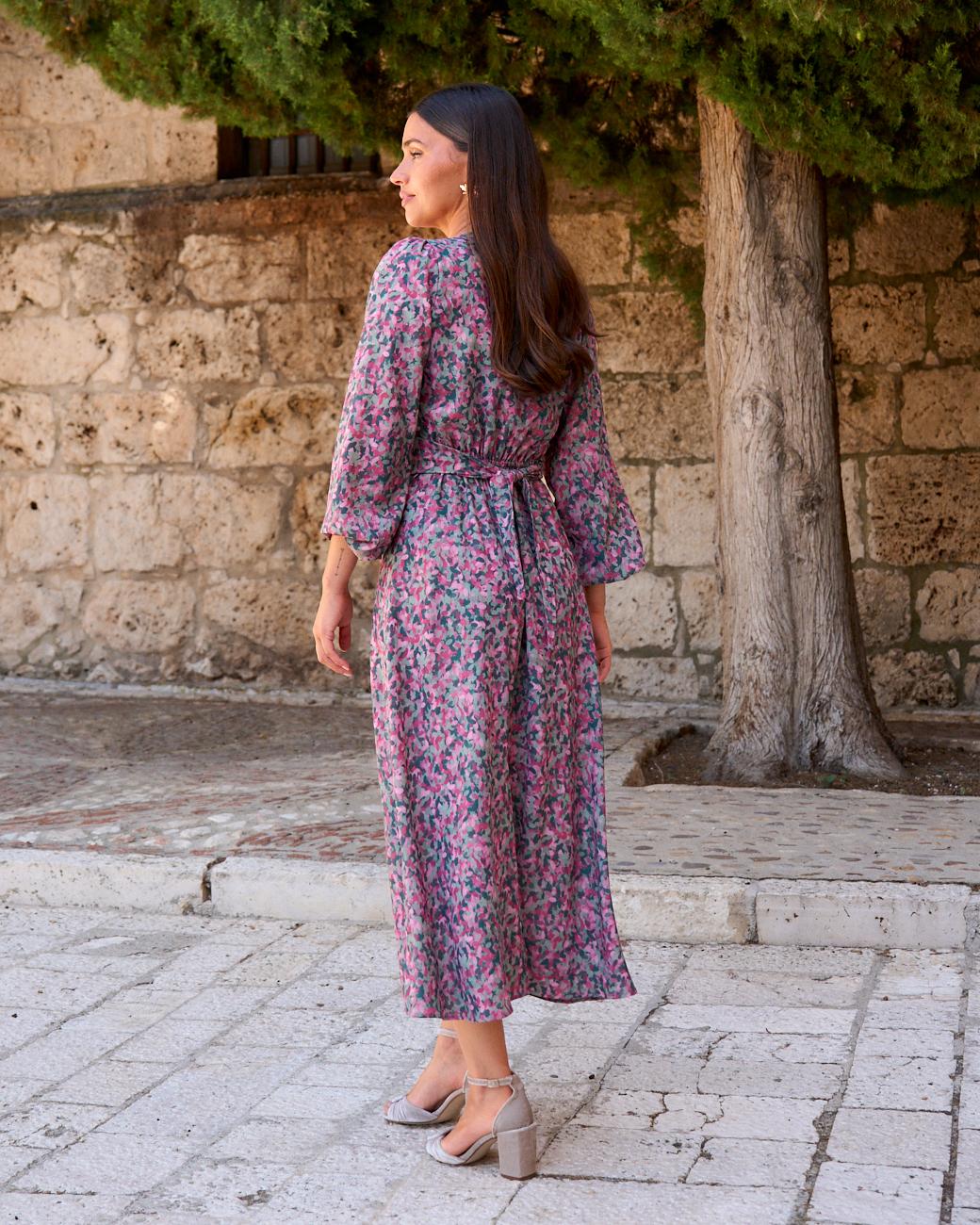 Bedrucktes Kleid Cirla