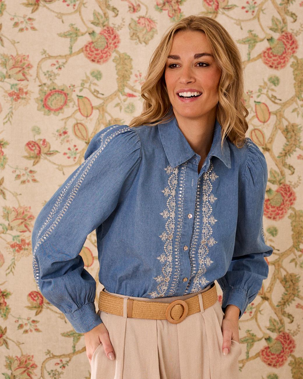 Denim-Hemd Priscila