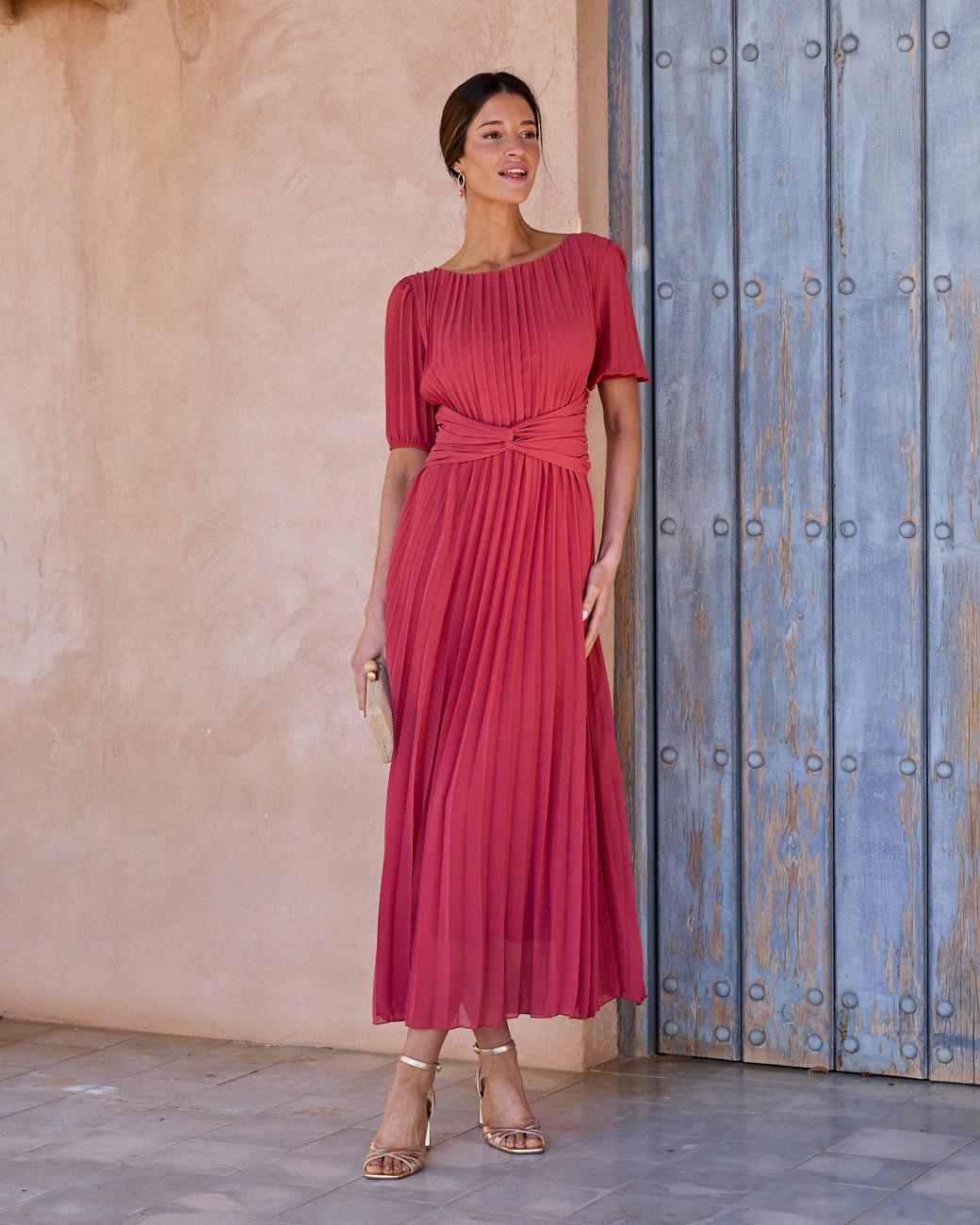 Plissiertes Kleid Candela