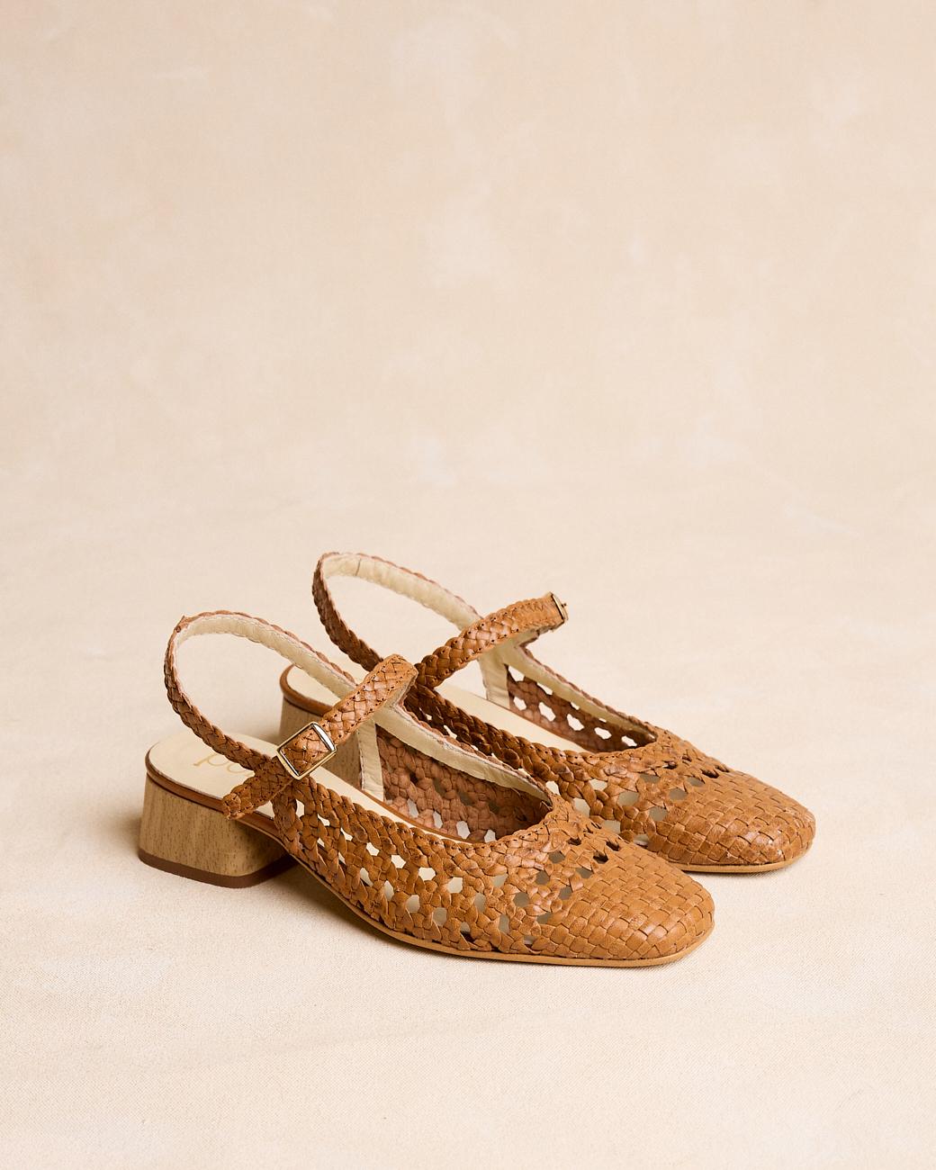 Geflochtener Schuh Ohne Ferse Maddi