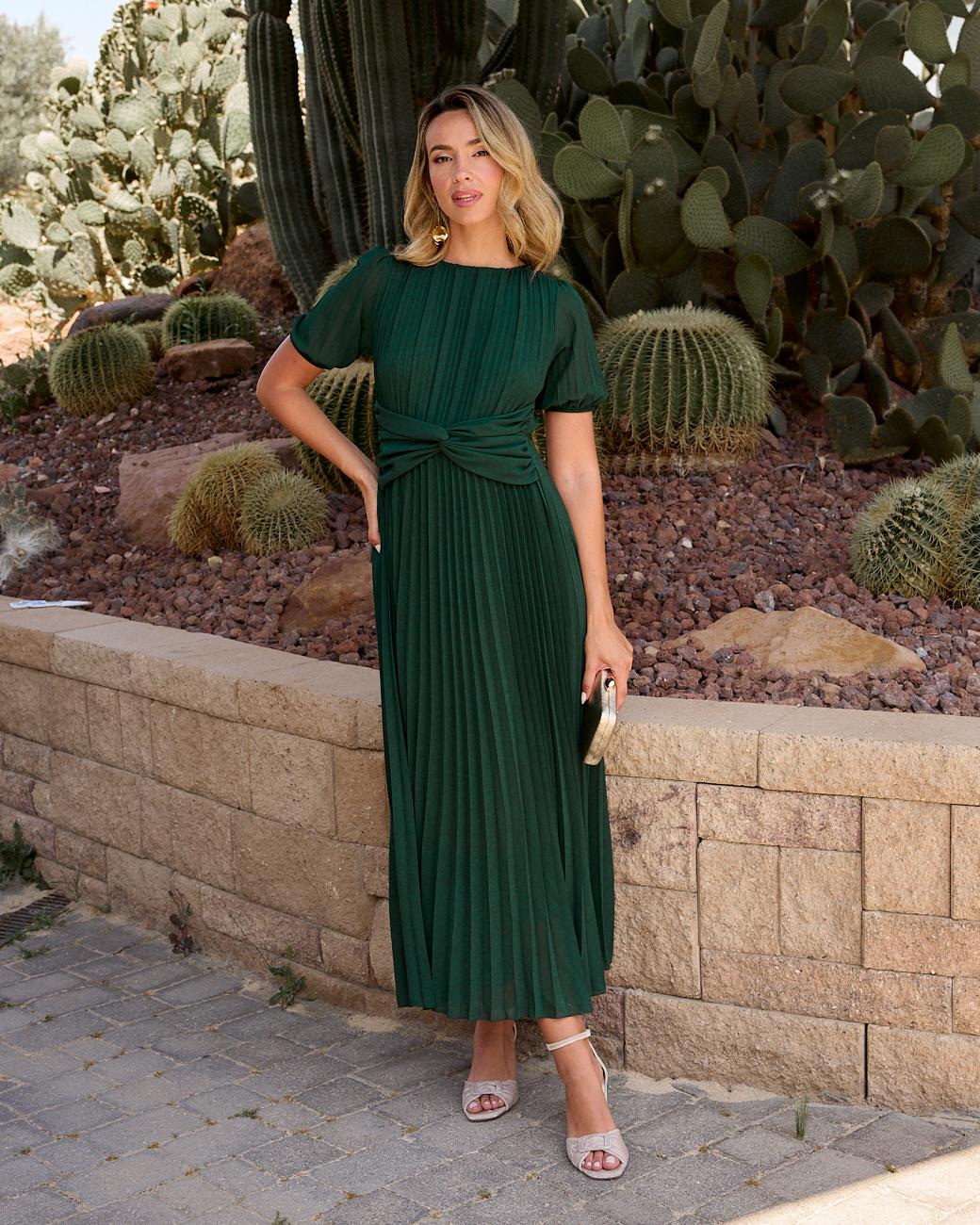 Plissiertes Kleid Eulalia