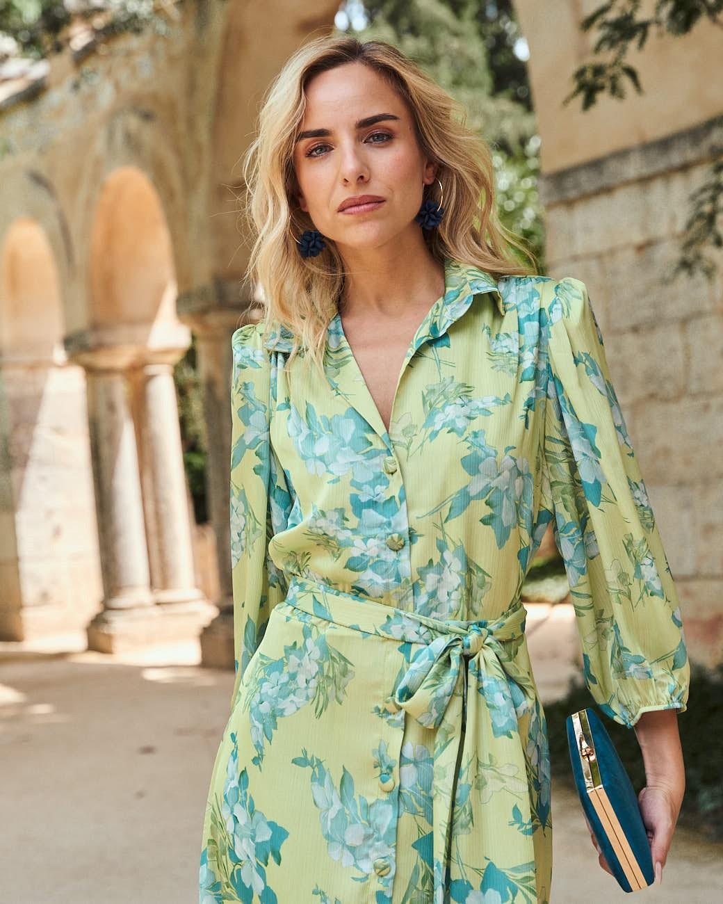 Kleid mit Blumen Plenia