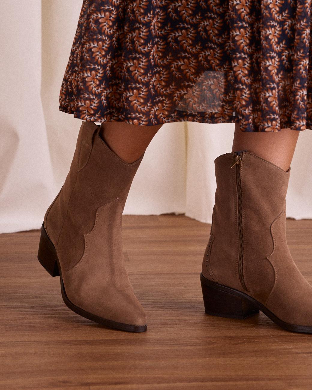 Stiefeletten mit Nieten Donata