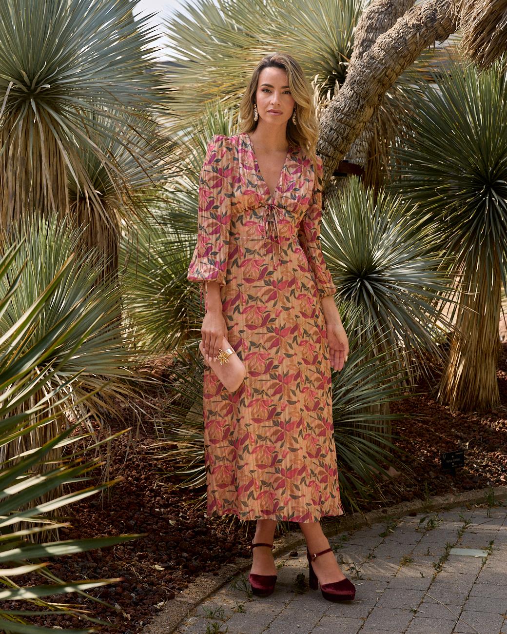 Flora langes Kleid