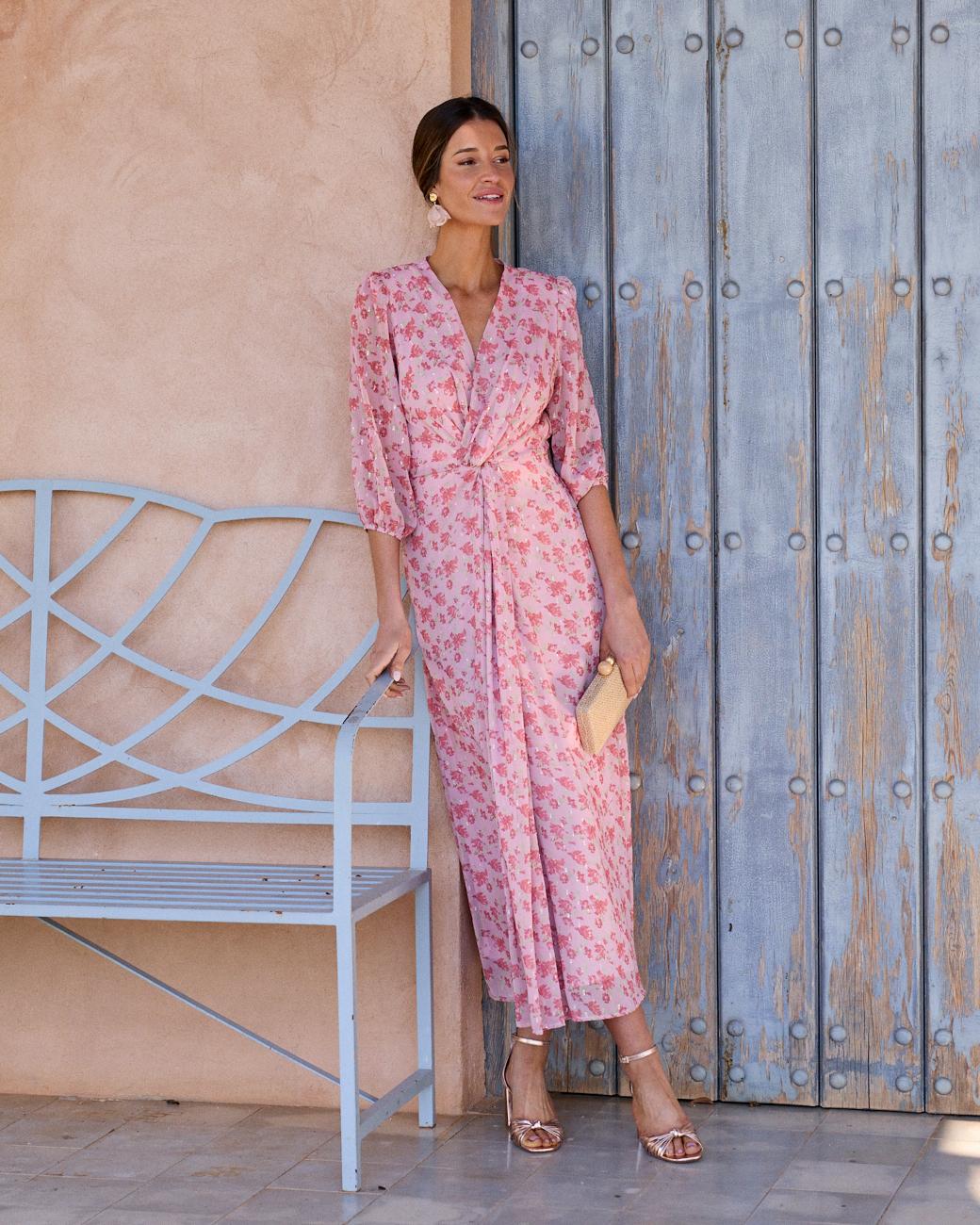 Coppet Kleid mit Ausschnitt
