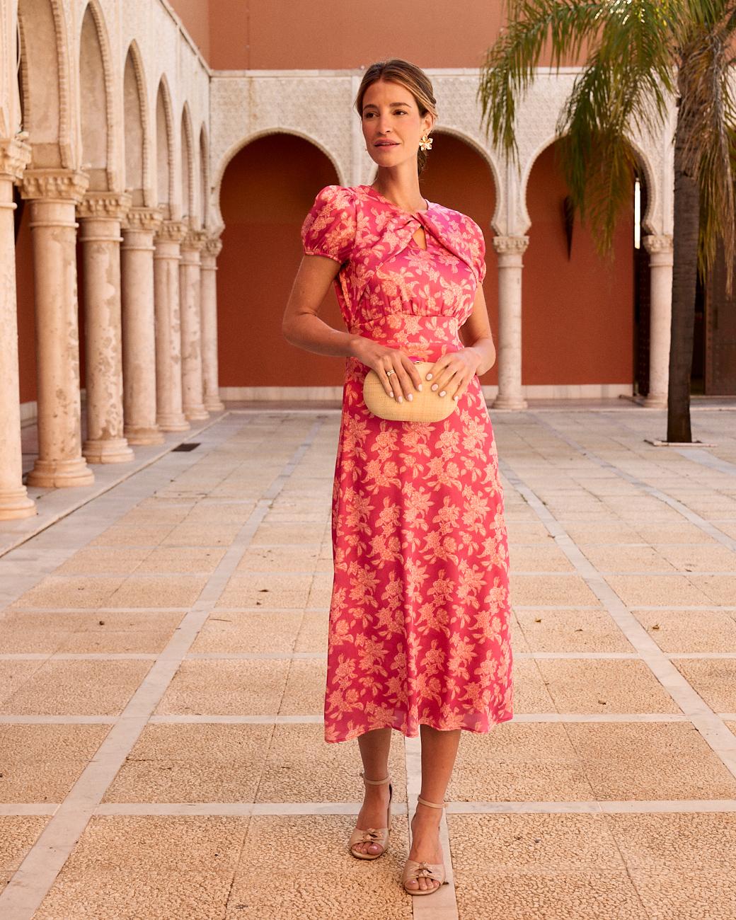 Bedrucktes Kleid Mariela