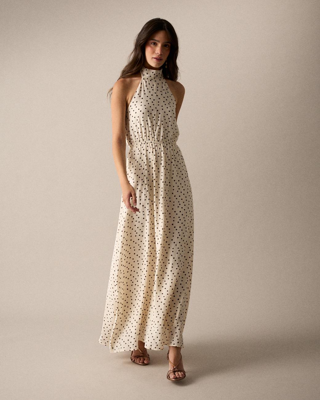 Luz Kleid mit Punkten