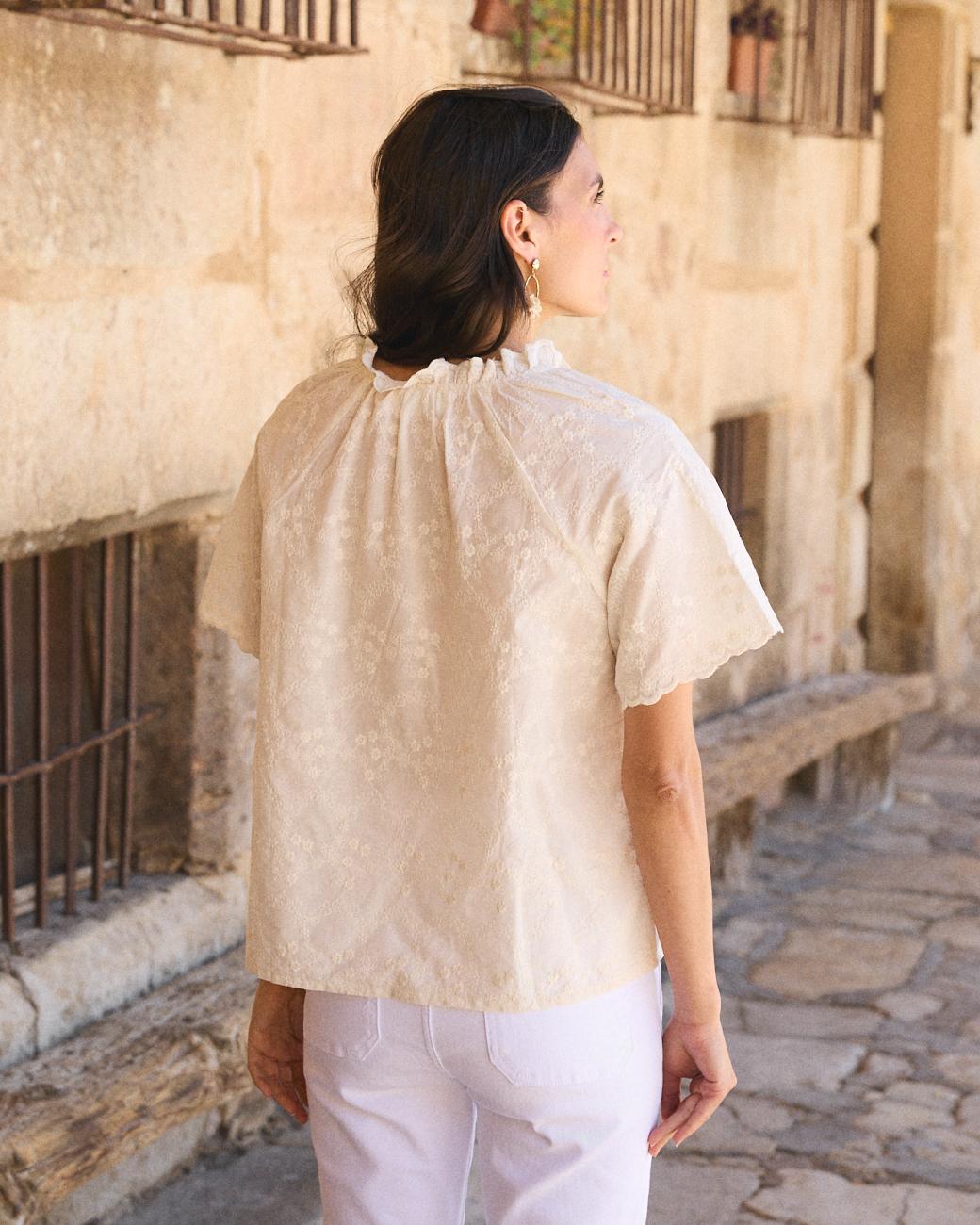 Bluse Plumetti Elana