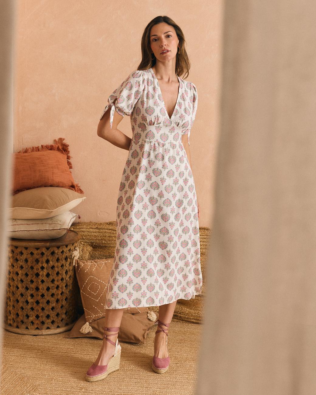 Geometrisches Kleid Caridad