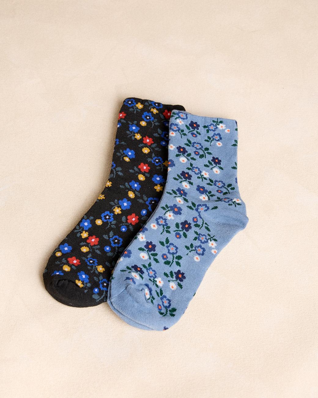 Socken-Set Blumen