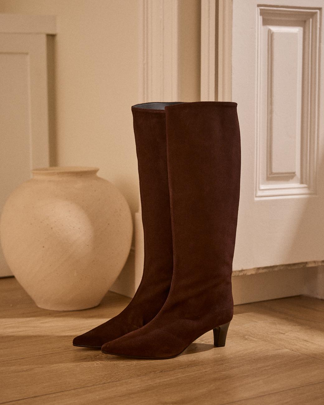 Stiefel mit mittlerem Absatz Leyre