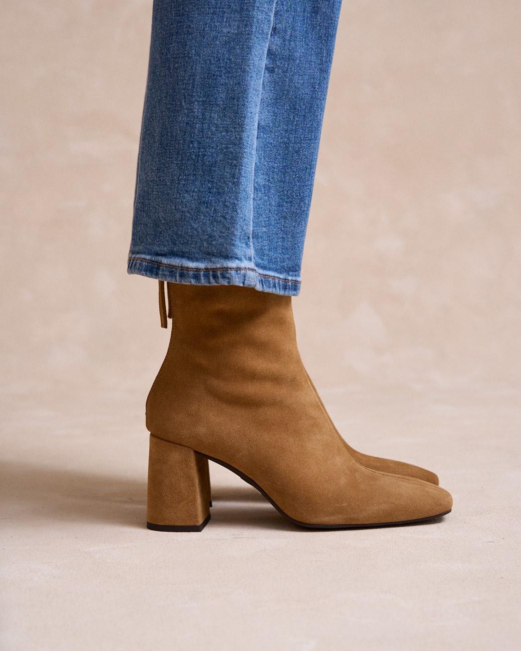 Stiefelette mit Absatz Jurea