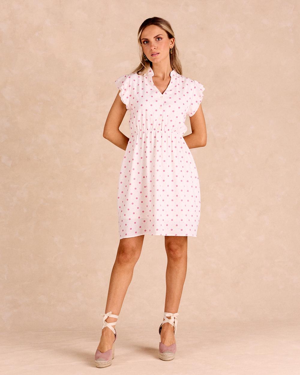 Kurzes Blumenkleid Daelia