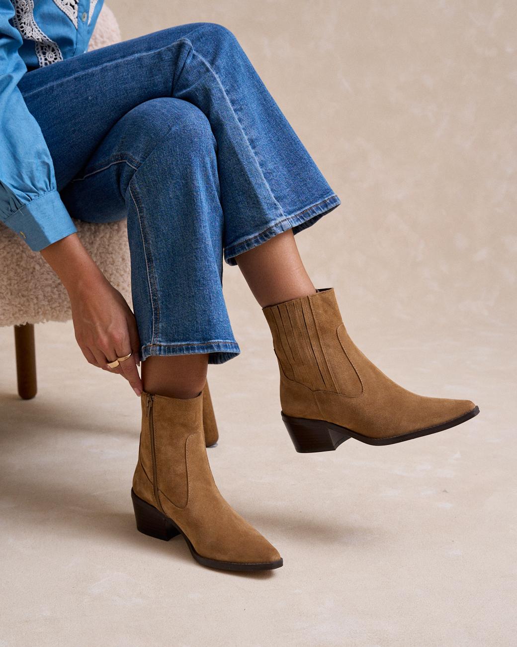 Stiefelette mit Absatz Picatea