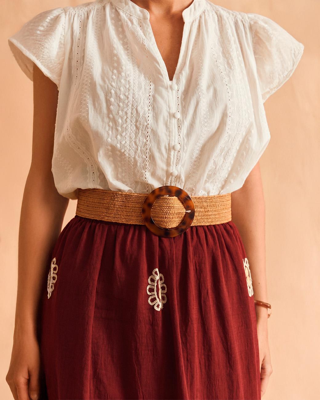 Raffia Gürtel Ana