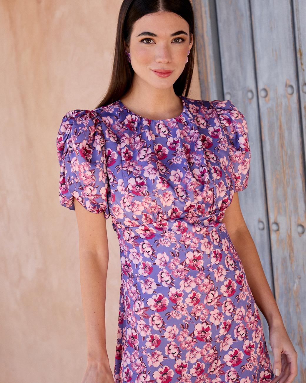 Kleid mit Ärmeln Martina