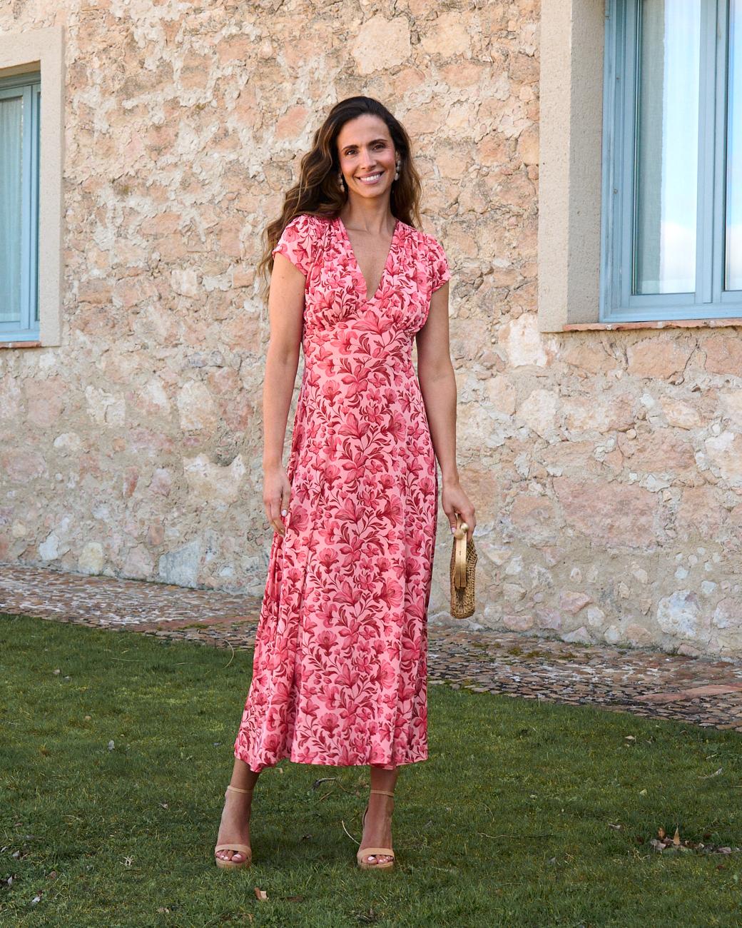 Kleid mit Blumenmuster Gabriela