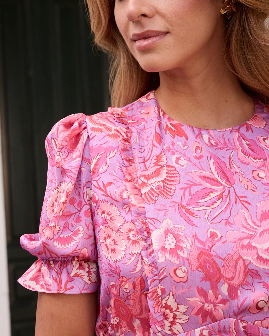 Kleid mit Ärmeln Fez