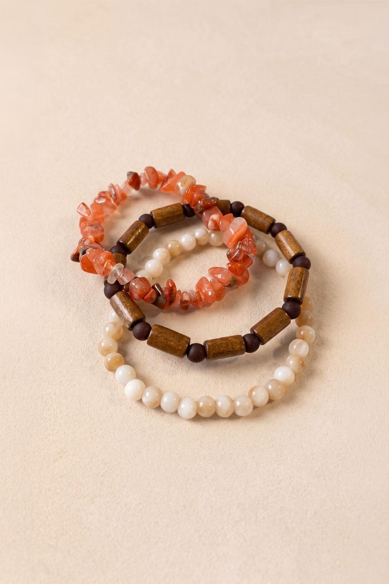 Armbänder mit Steinen Miri