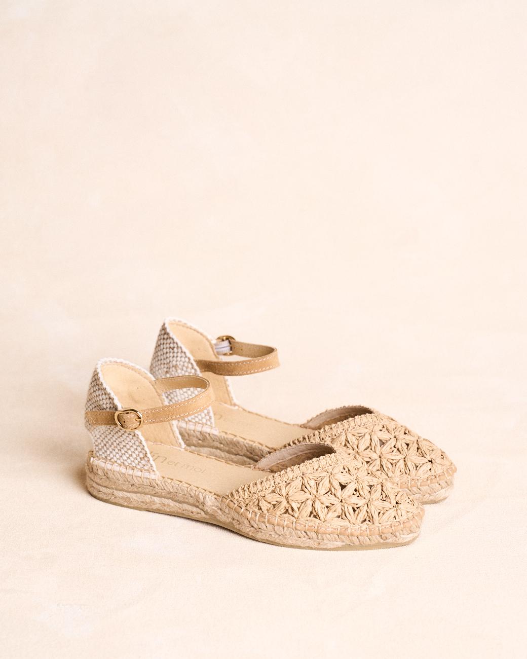Raffia Espadrille Monna